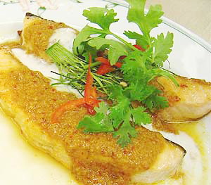 Chu chee pla salmon